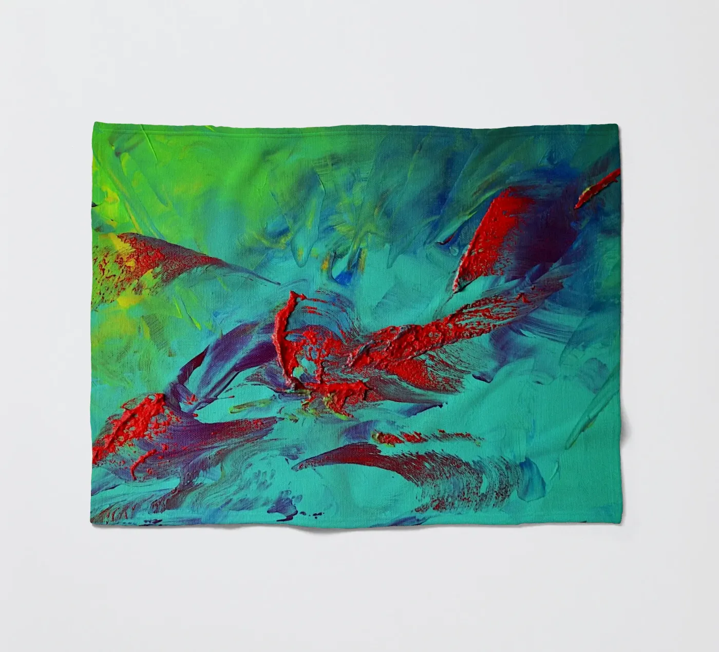 NETWORK fleece blanket by Little treasures for your home