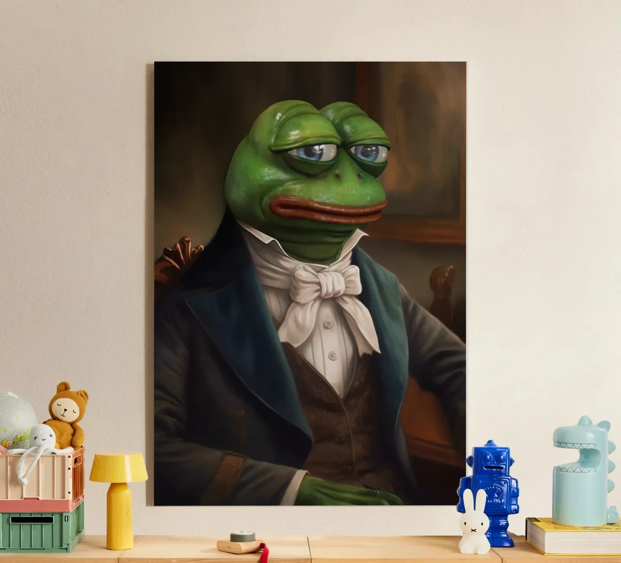 Sir Pepe plexiglass da Dikhotomy