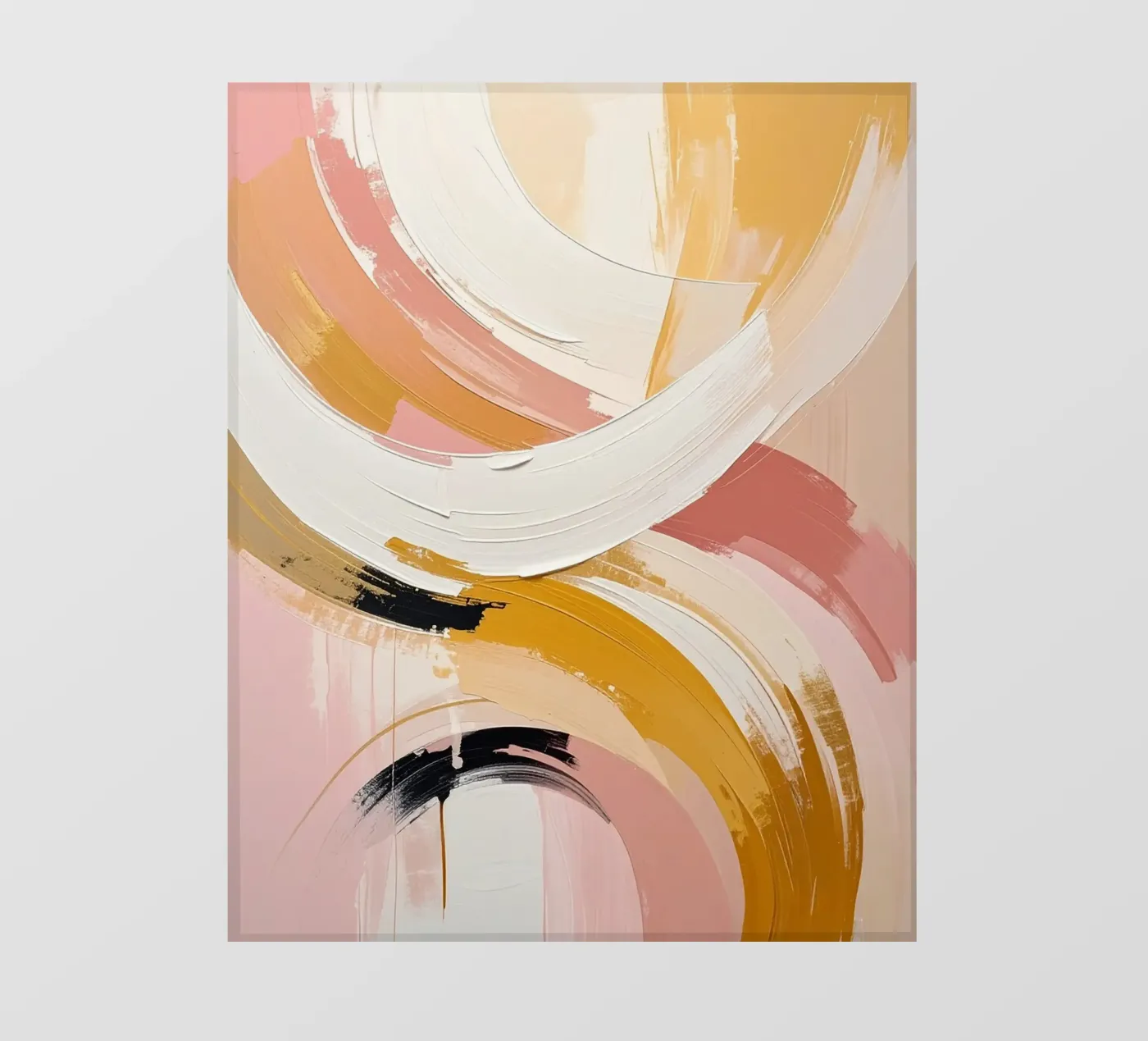 Warm reflections fotobehang van Katalier (Abstract Harmony)