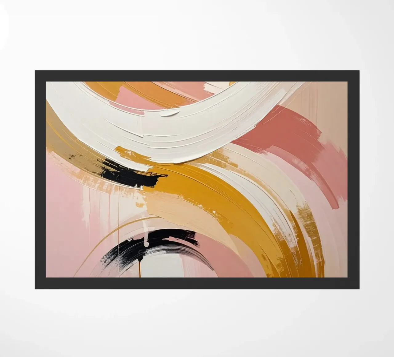 Riflessi caldi zerbino da Katalier (Abstract Harmony)