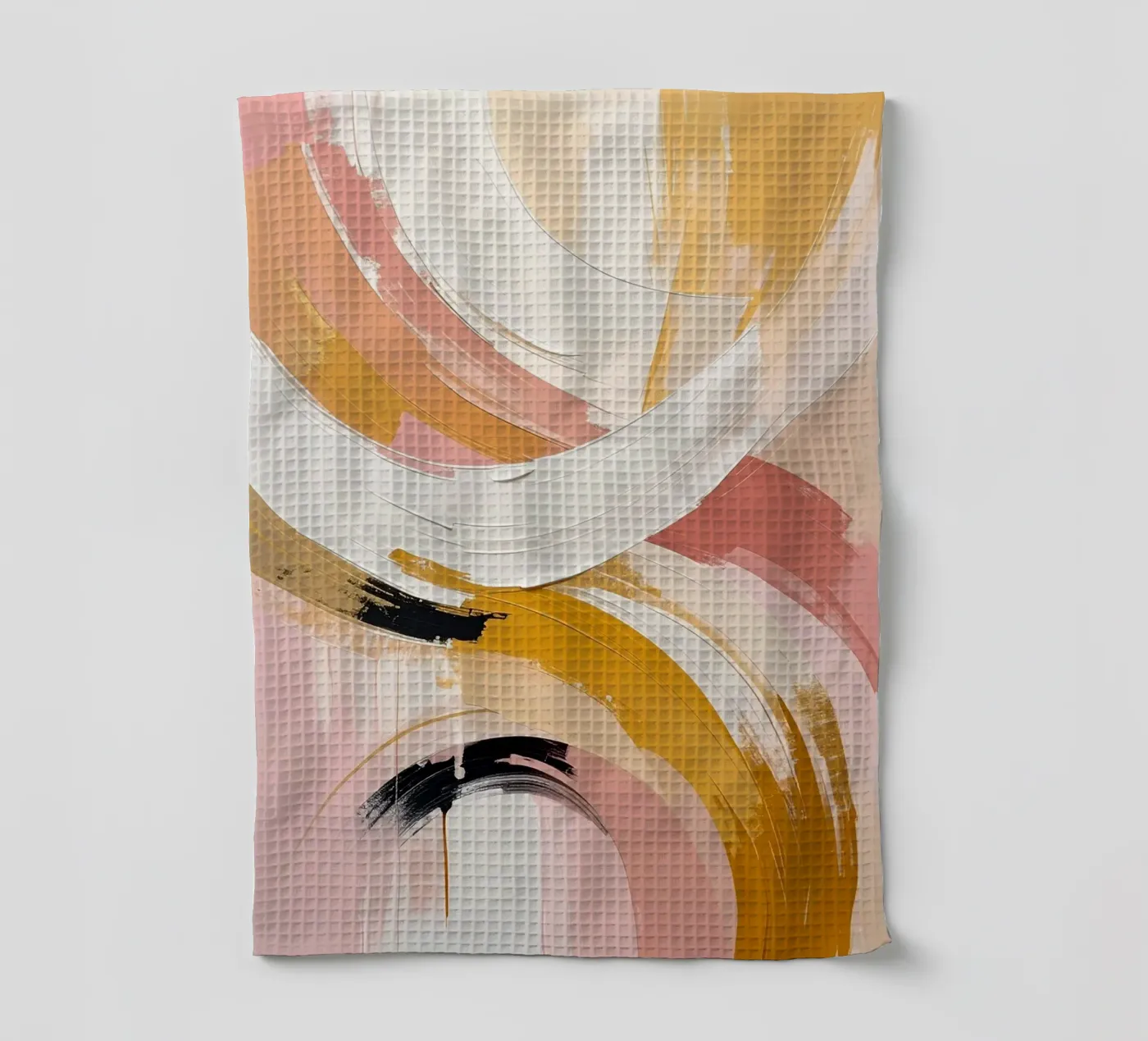 Reflets chauds torchon de Katalier (Abstract Harmony)