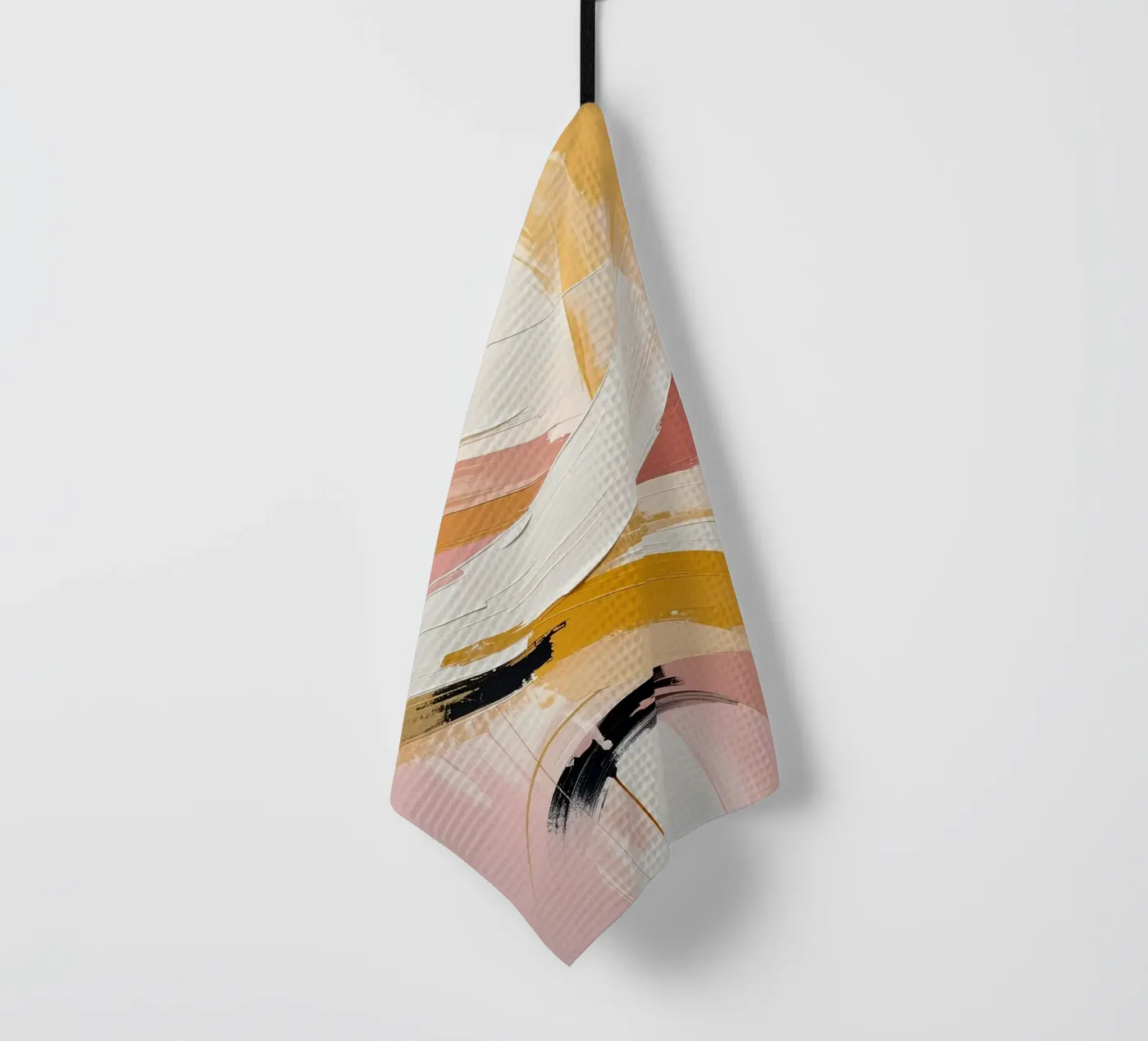 Reflets chauds torchon de Katalier (Abstract Harmony)