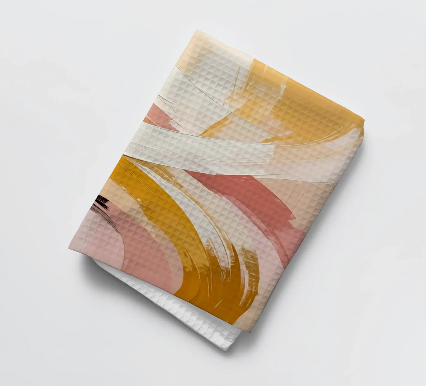 Reflets chauds torchon de Katalier (Abstract Harmony)