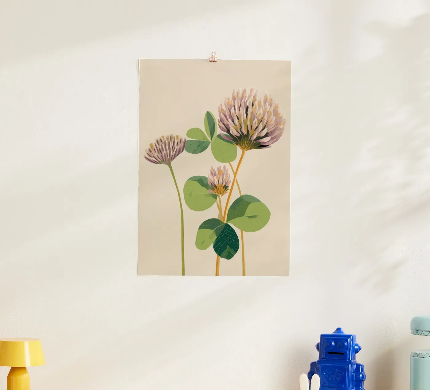 Soft Field Botanicals poster da cityart