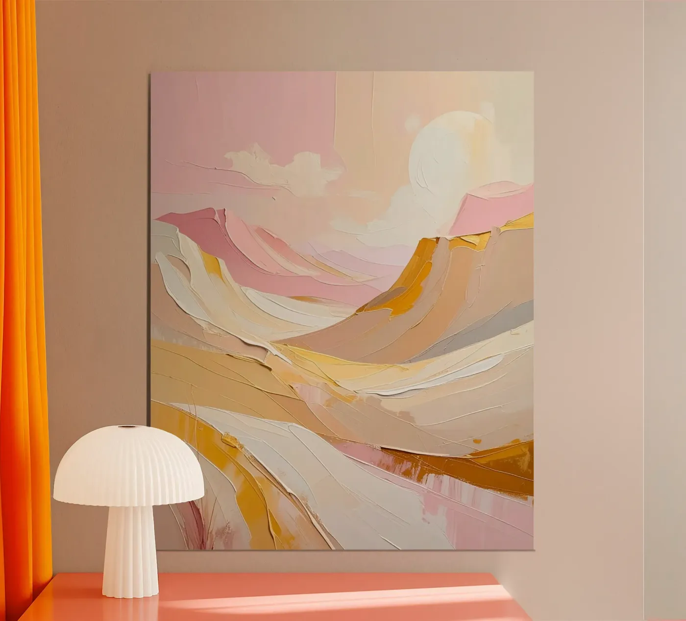 Abstract warmth poster by Katalier (Abstract Harmony)