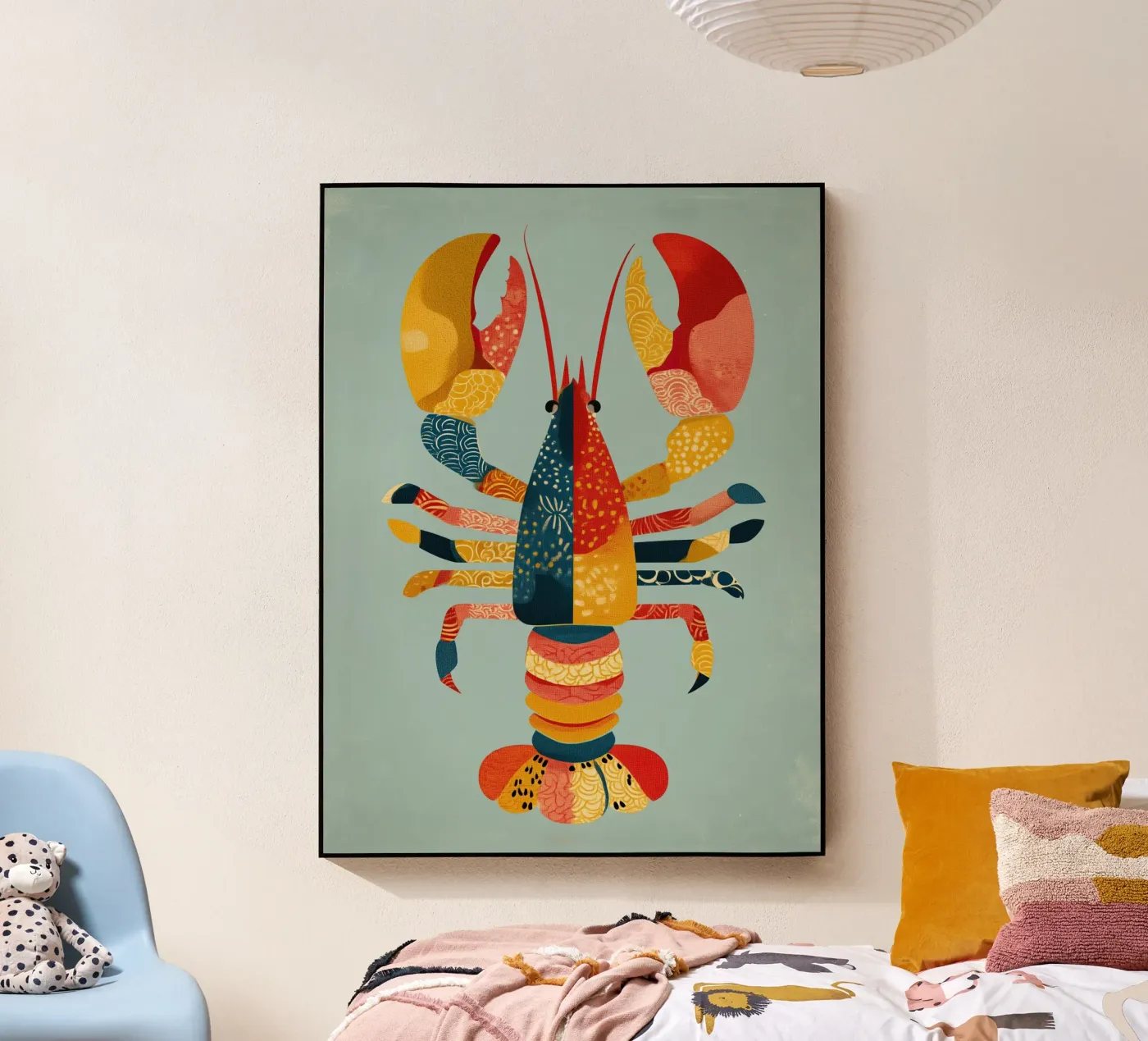 Color Patch Lobster plexiglass da Luca