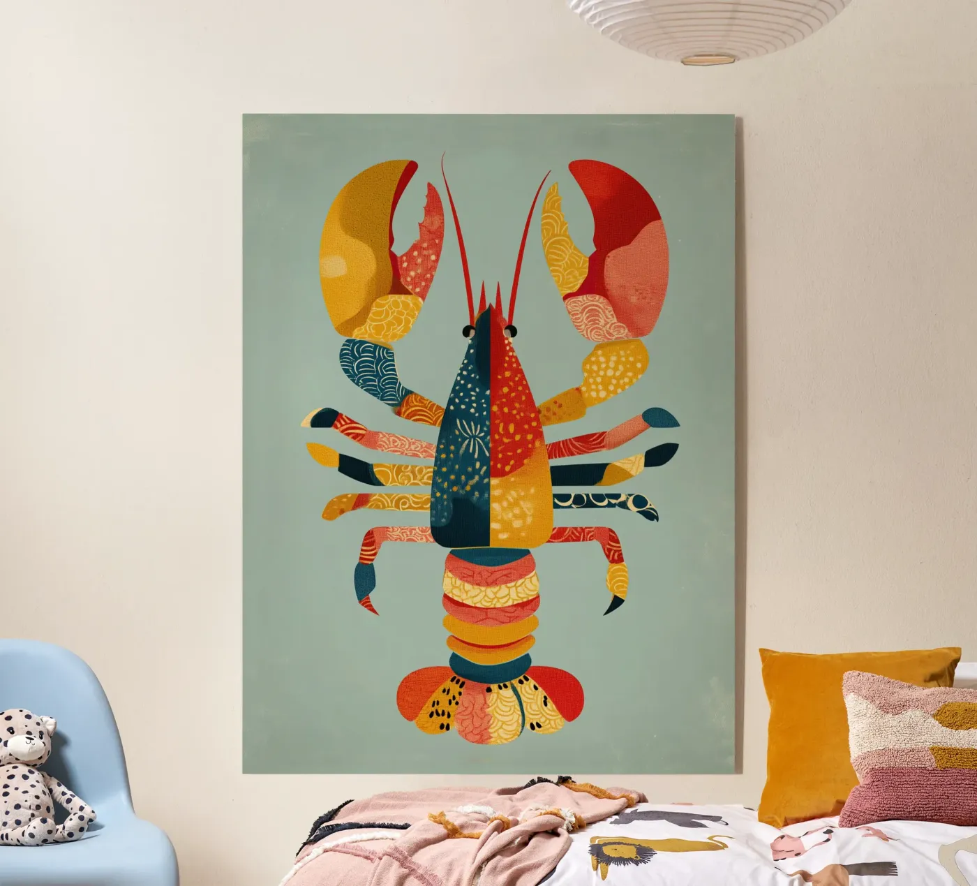 Color Patch Lobster plexiglass da Luca