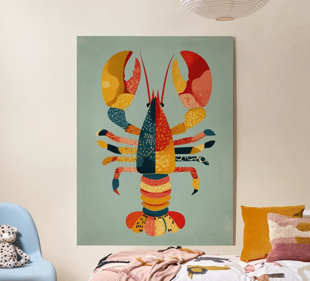 Color Patch Lobster plexiglass da Luca