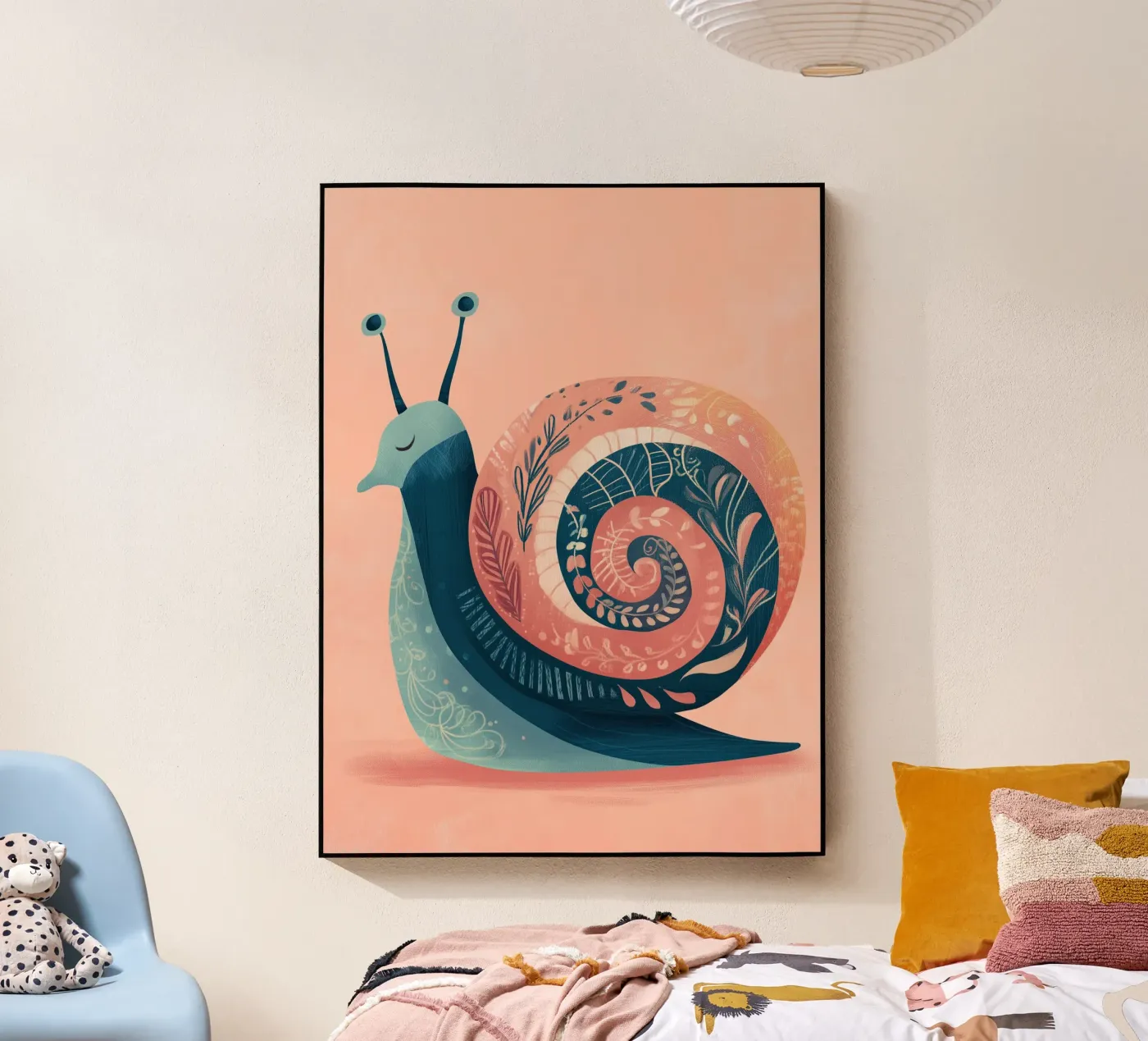 Snail with Spiral Shell plexiglass da Luca