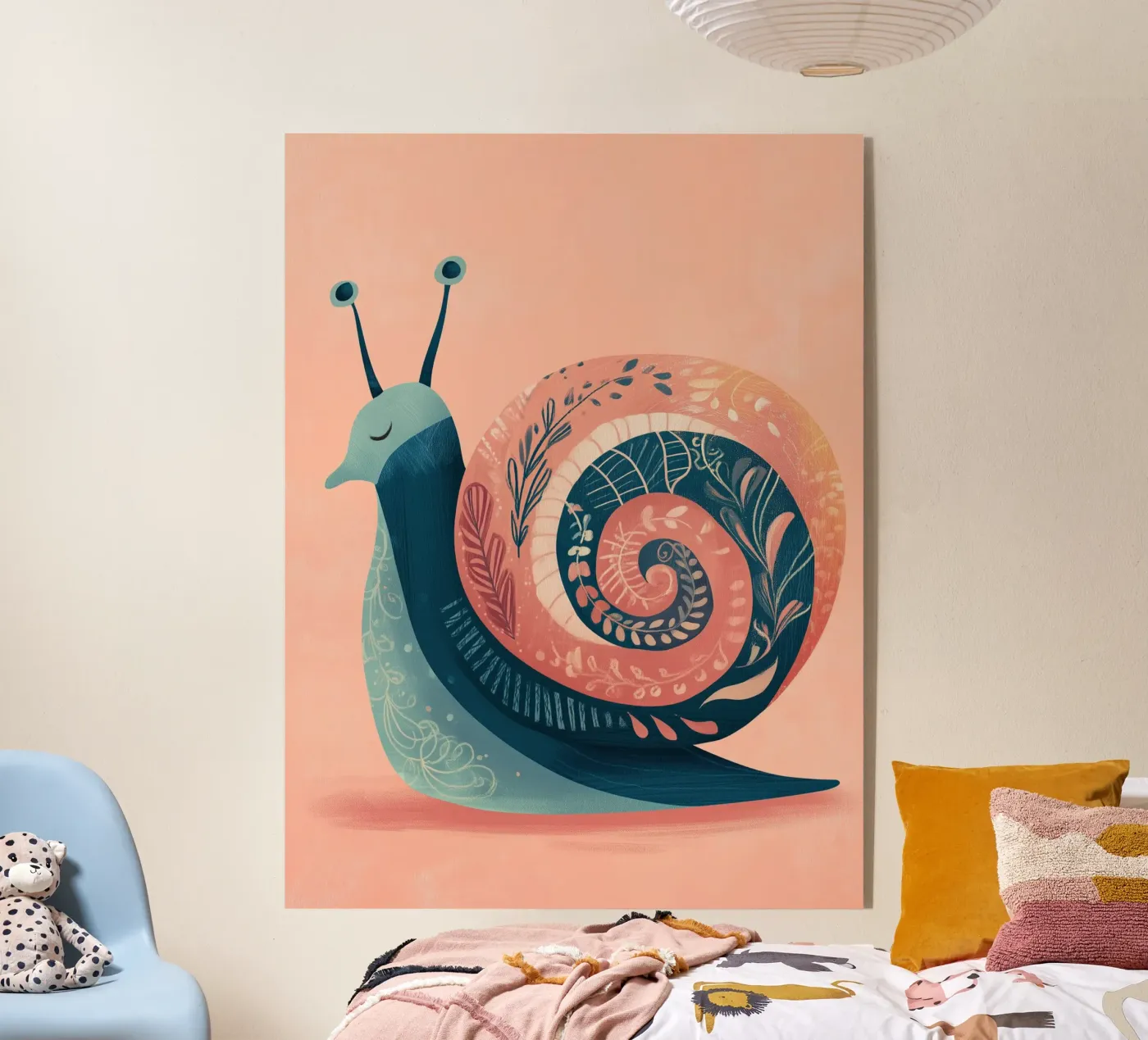 Snail with Spiral Shell plexiglass da Luca