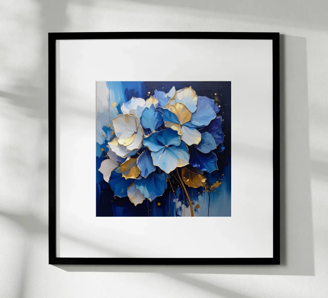 Noble hydrangea poster da Katalier