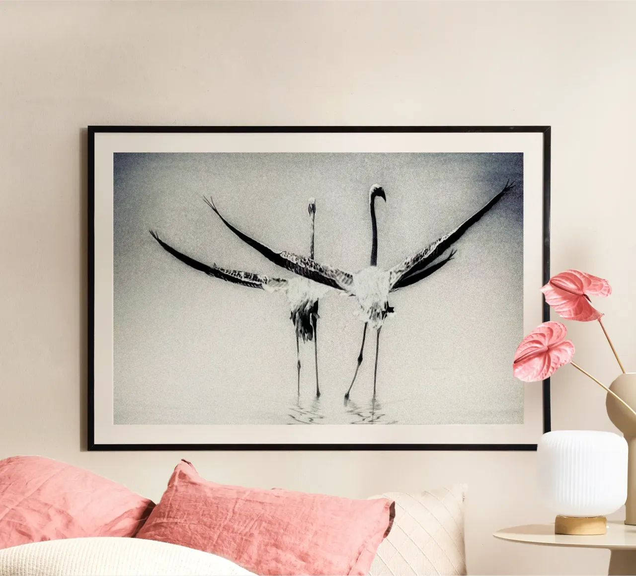 Pas De Deux - Fabs Forns poster con telaio in legno da Pictufy