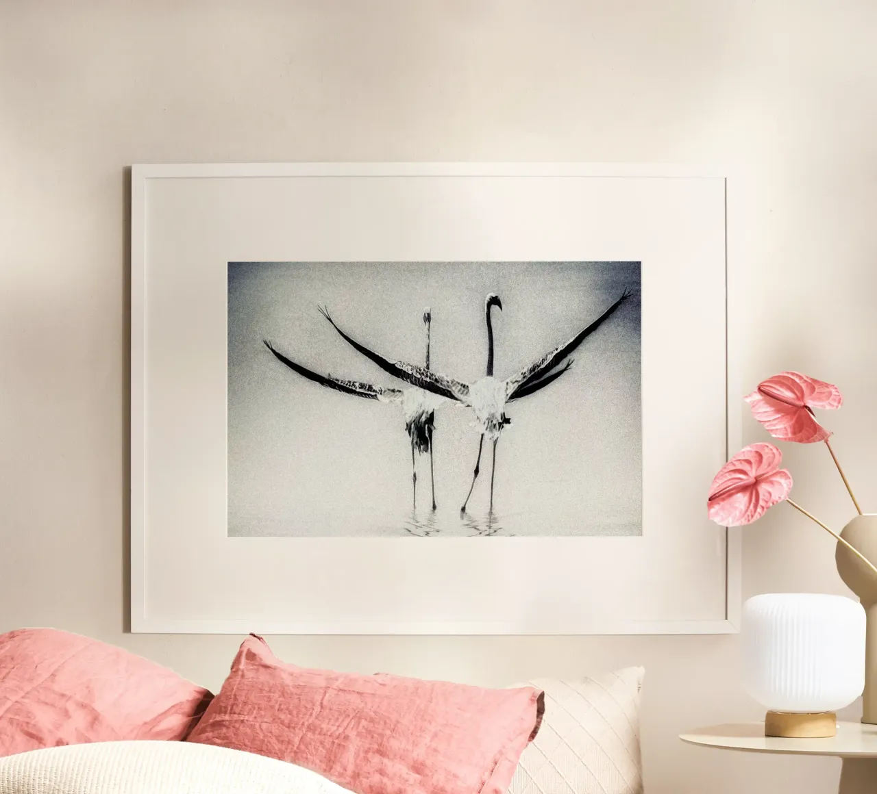 Pas De Deux - Fabs Forns poster con telaio in legno da Pictufy