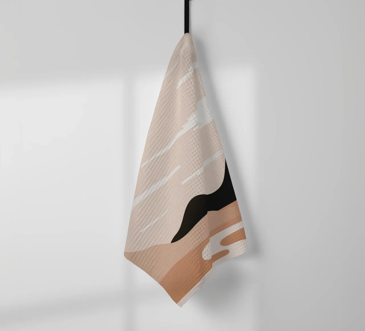 Minimalist Misty Sunrise Landscape - Nursery Art (Part 1) canovaccio da cucina da kookiepixel