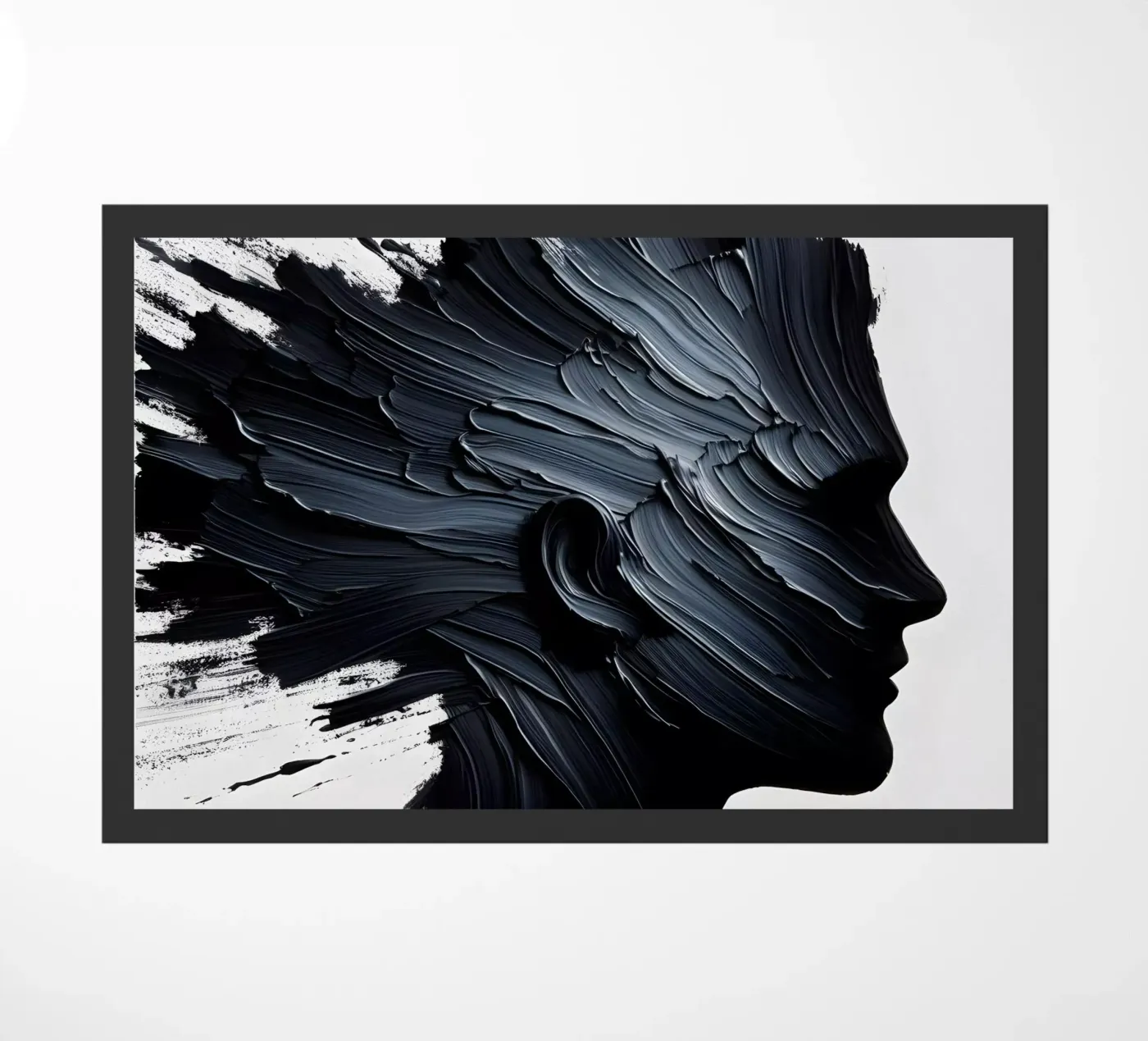 LAY IT ON THICK doormat by ARTOMATIC