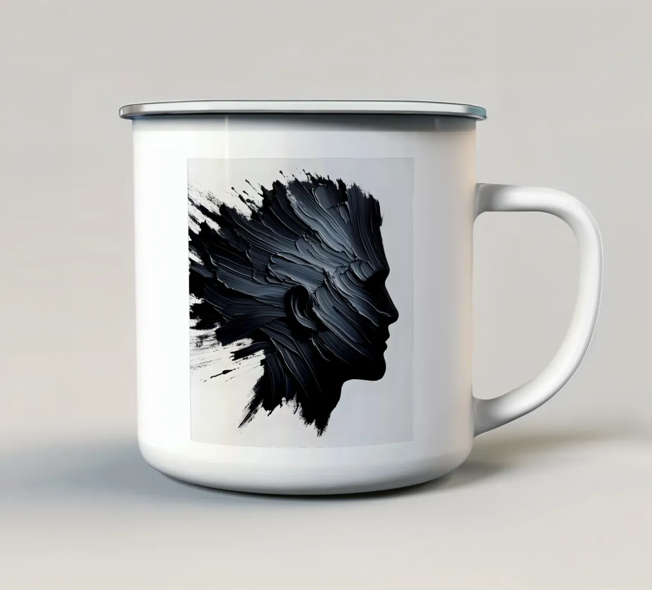 SPALMARE IL TUTTO tazza in smalto da ARTOMATIC