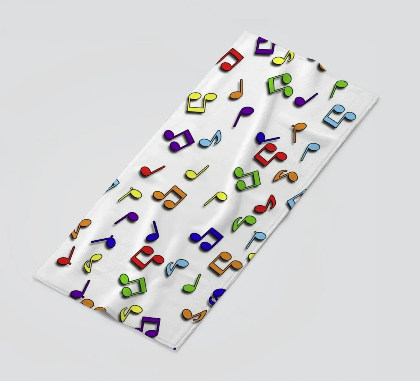 Appunti arcobaleno bianchi telo mare da kimbus_mom