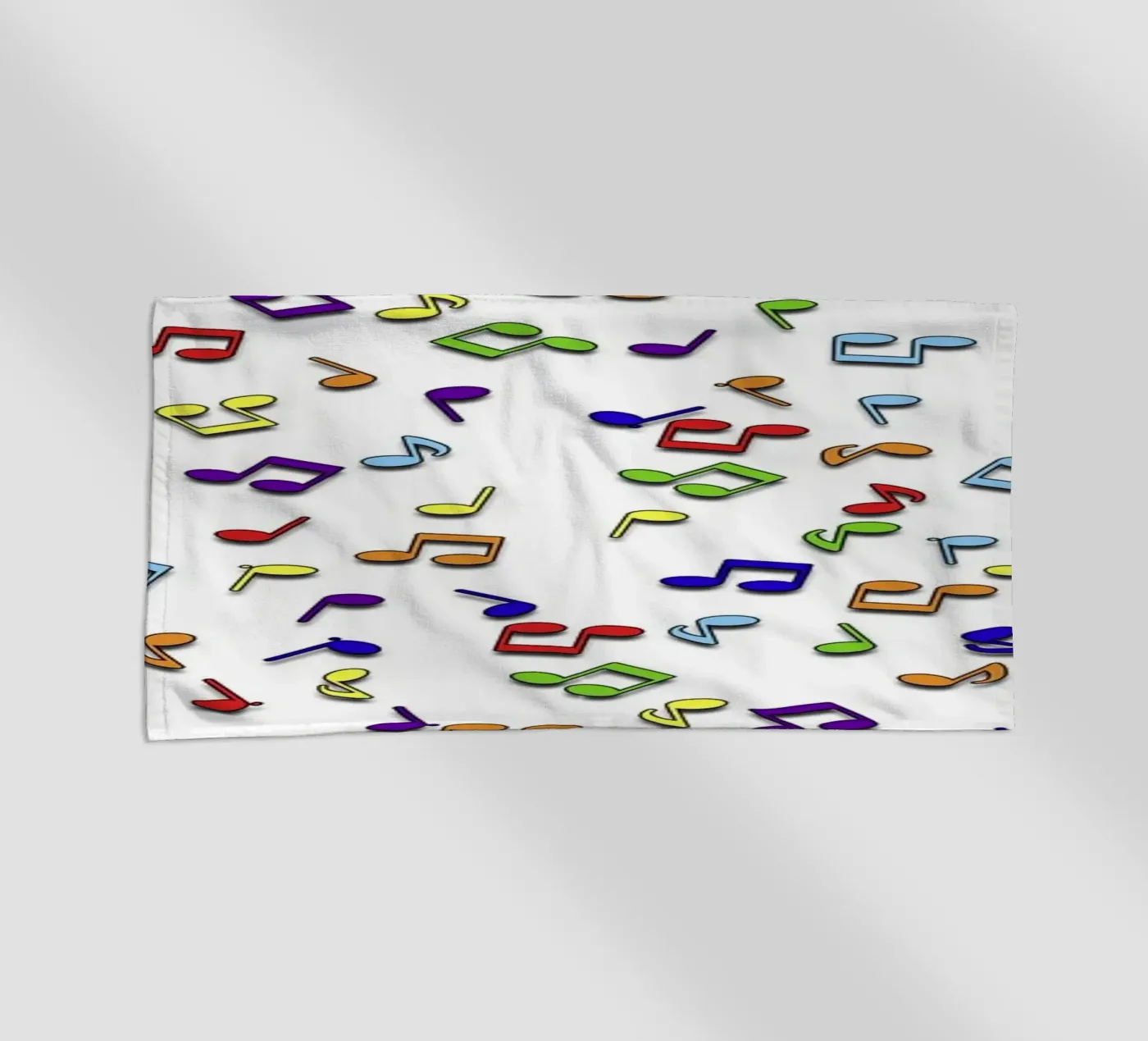 Appunti arcobaleno bianchi telo mare da kimbus_mom