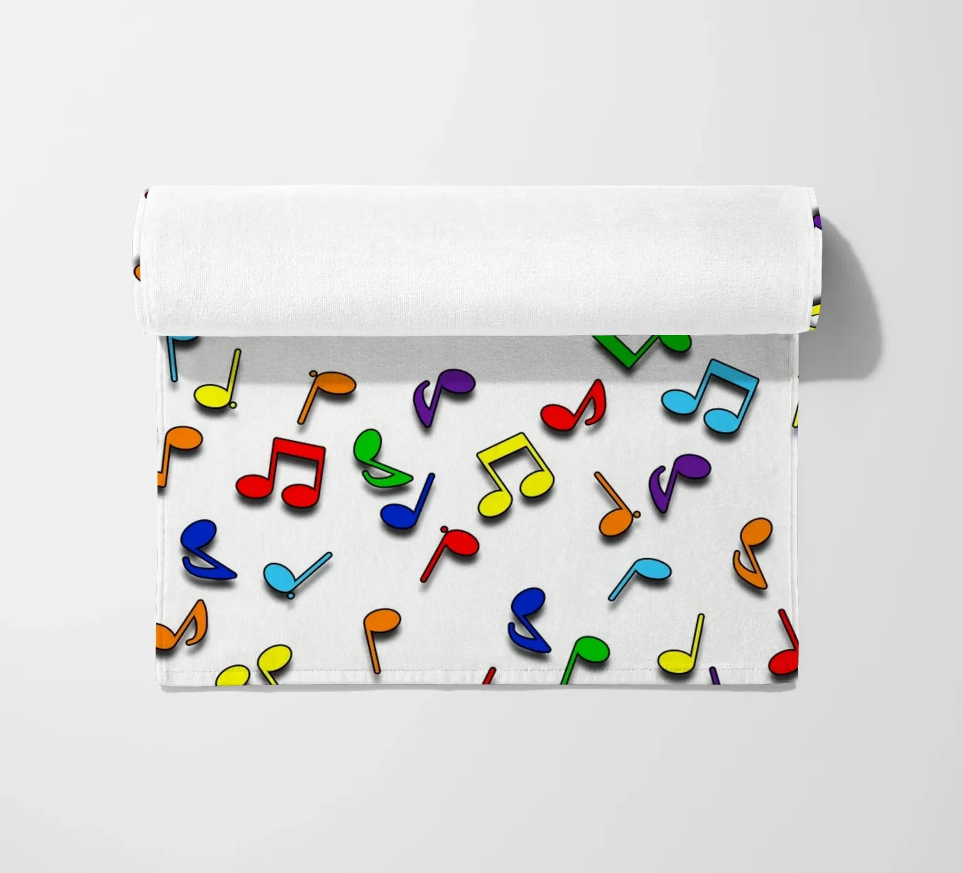 Appunti arcobaleno bianchi telo mare da kimbus_mom