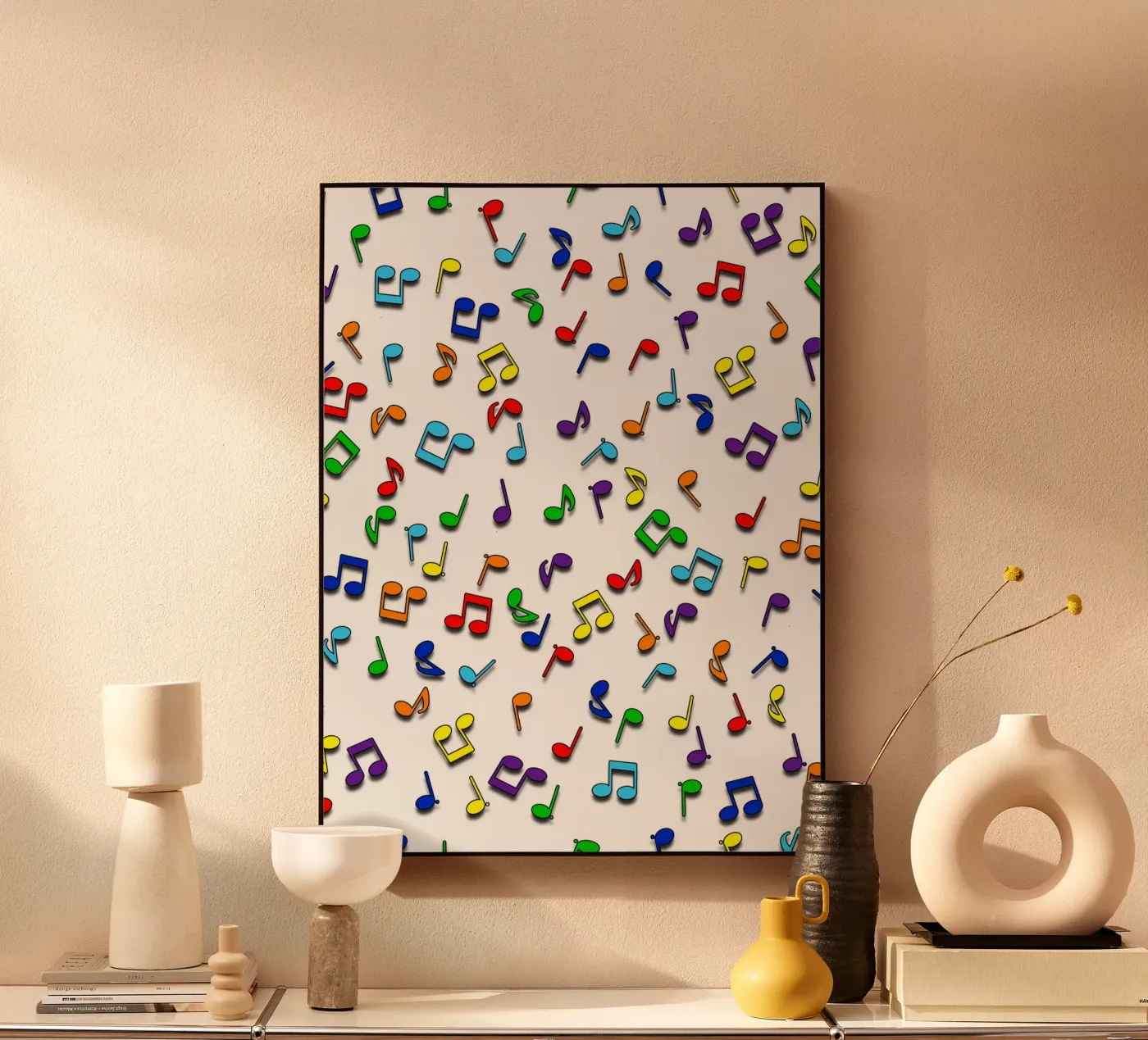 Regenbogen-Notizen Weiß Acryl-Glas von kimbus_mom