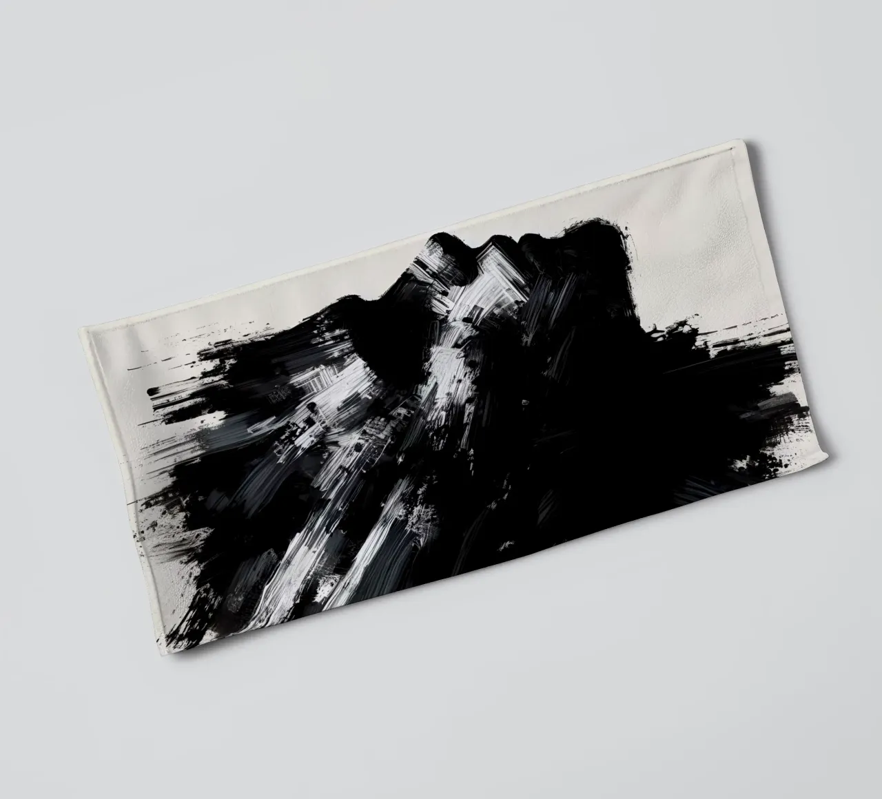EXPERIMENTAL PORTRAIT towel by ARTOMATIC