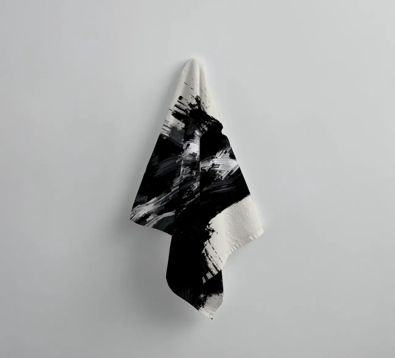 EXPERIMENTAL PORTRAIT towel by ARTOMATIC