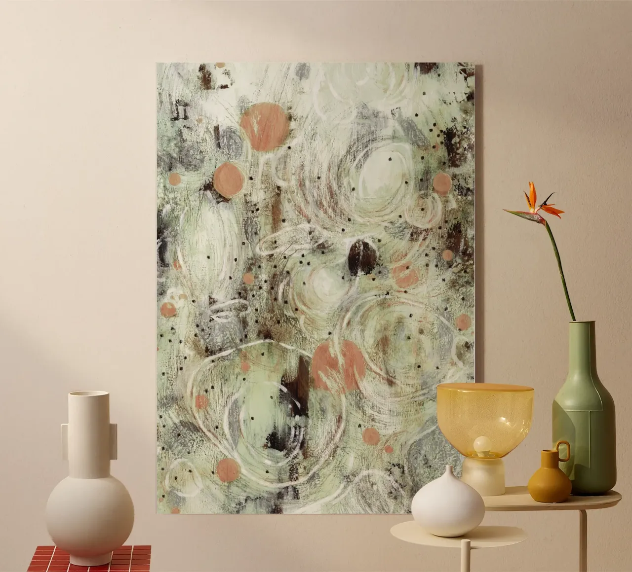 Abstract n. 80 plexiglass da natuure