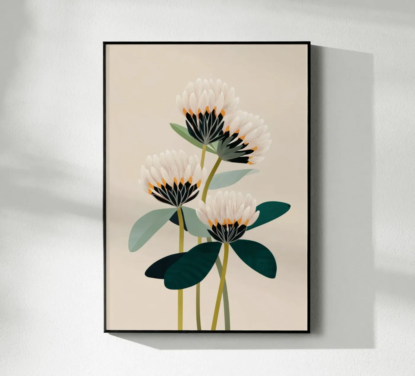 Soft Botanica acrylic glass by cityart