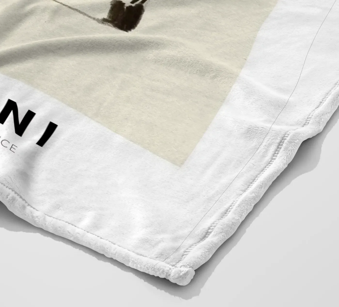 Negroni Fleecedecke von Ekaterina Koroleva