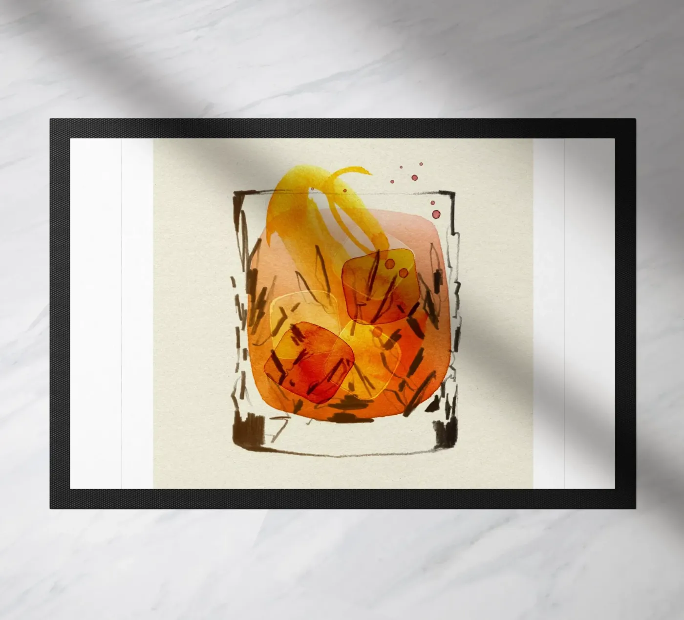 Negroni deurmat van Ekaterina Koroleva