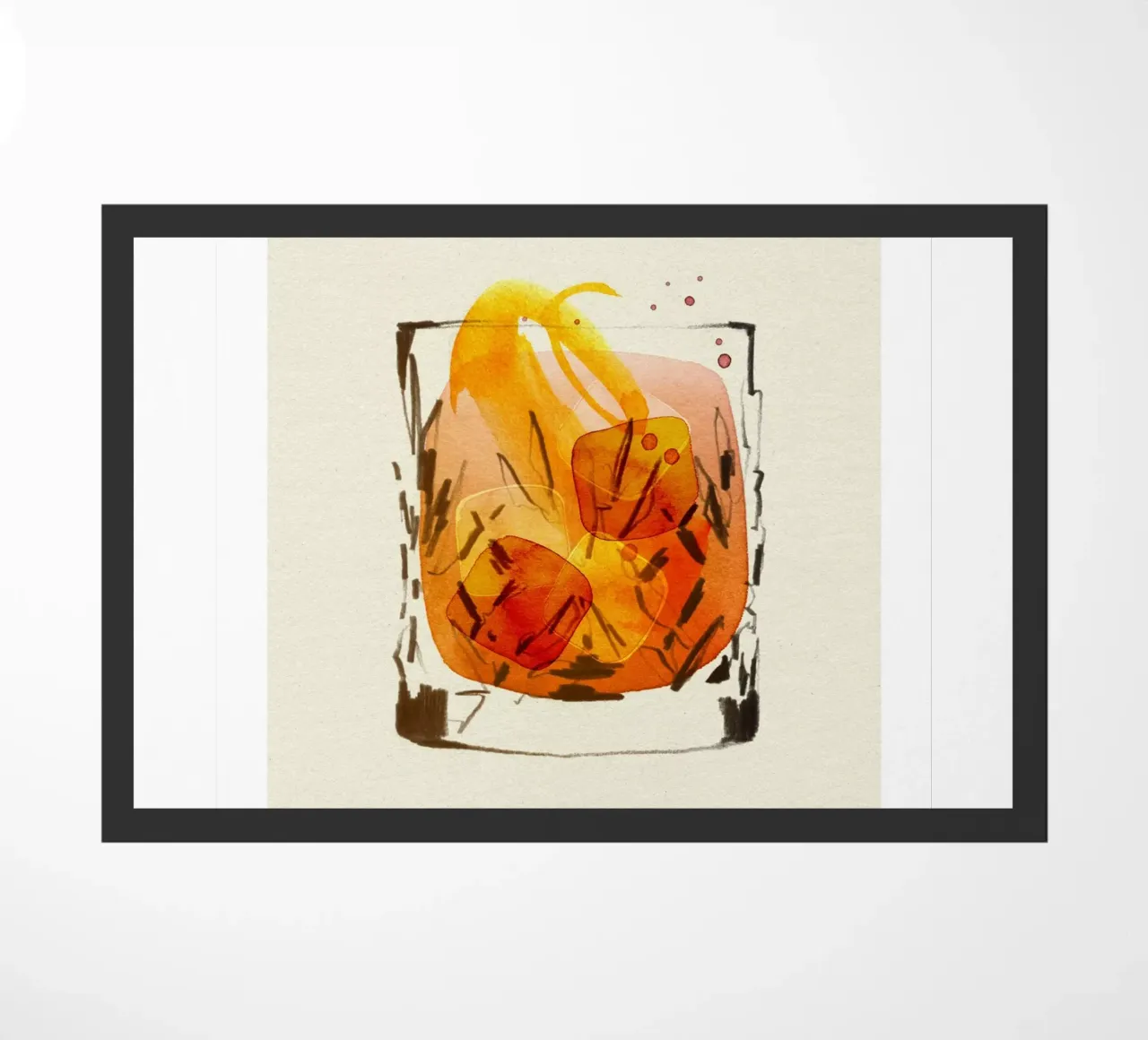 Negroni doormat by Ekaterina Koroleva