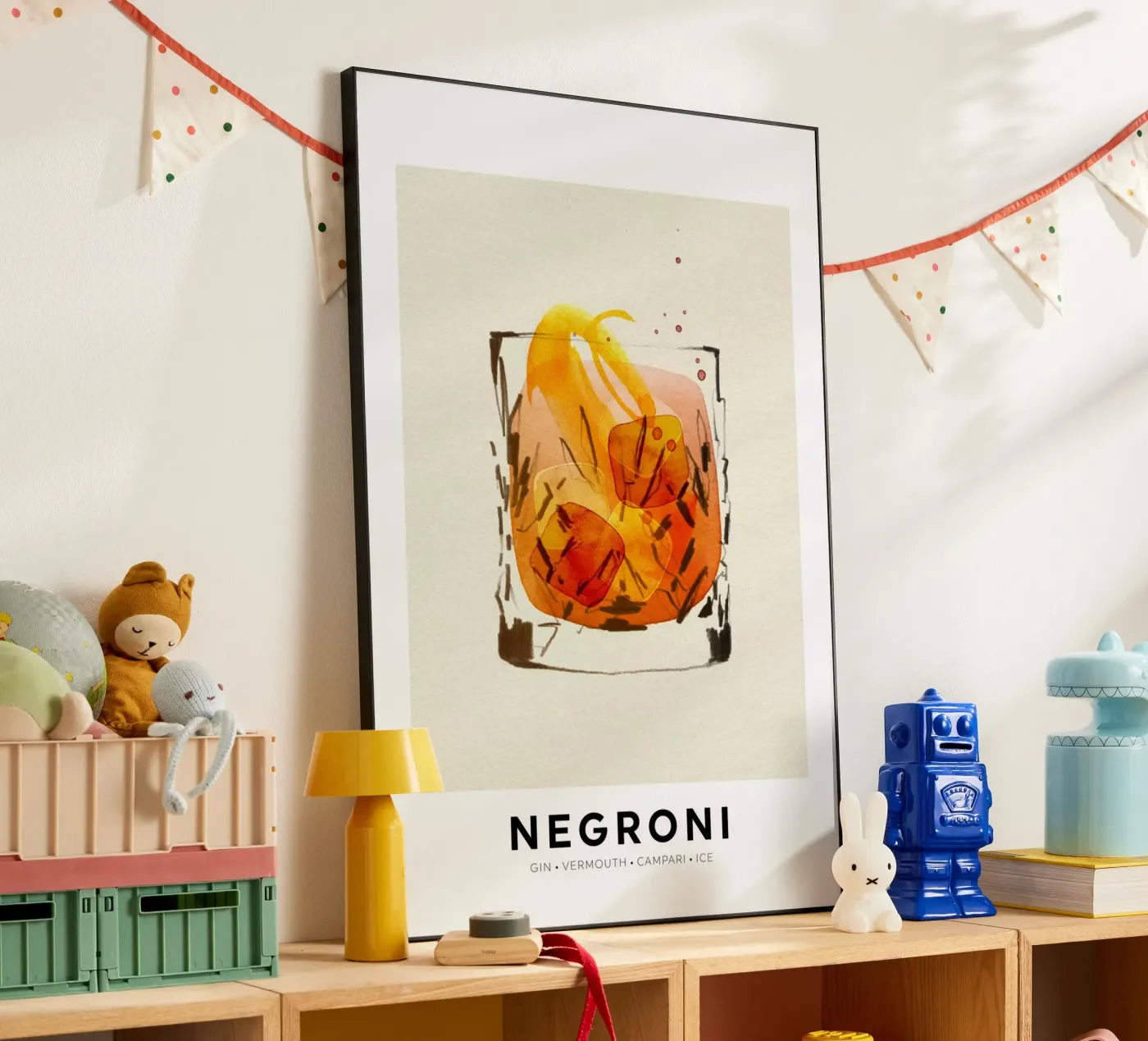Negroni alluminio dibond da Ekaterina Koroleva