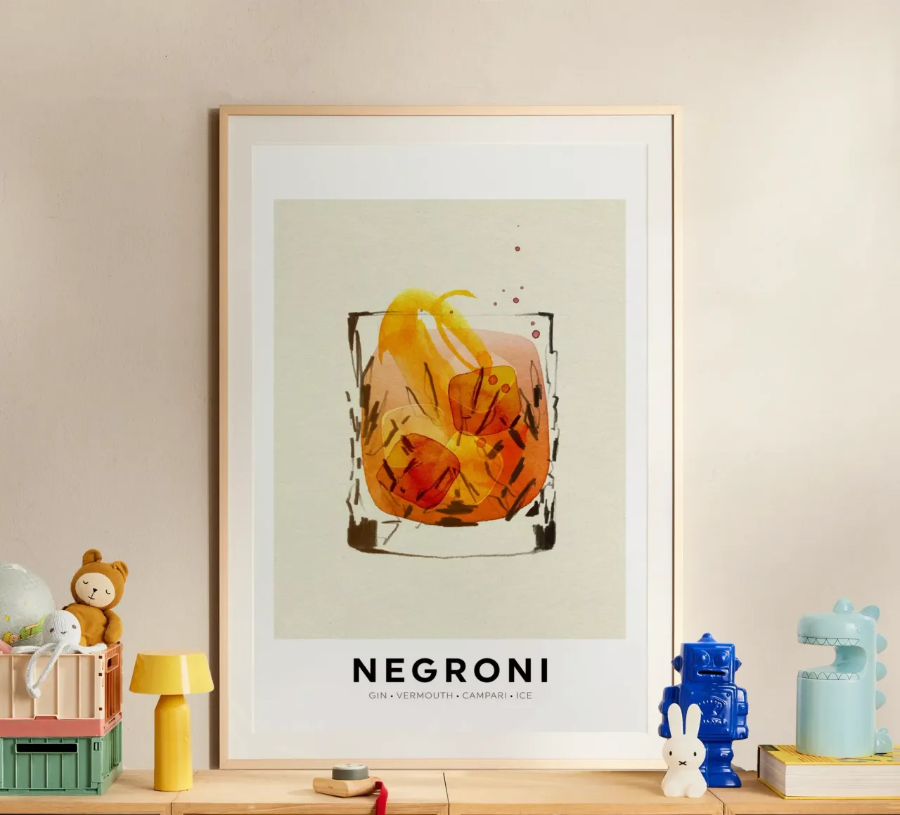 Negroni poster da Ekaterina Koroleva