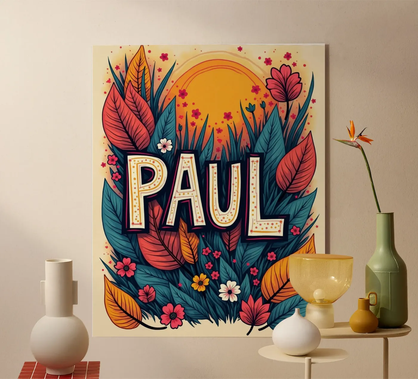 PAUL Acryl-Glas von CASTILO Namengalerie