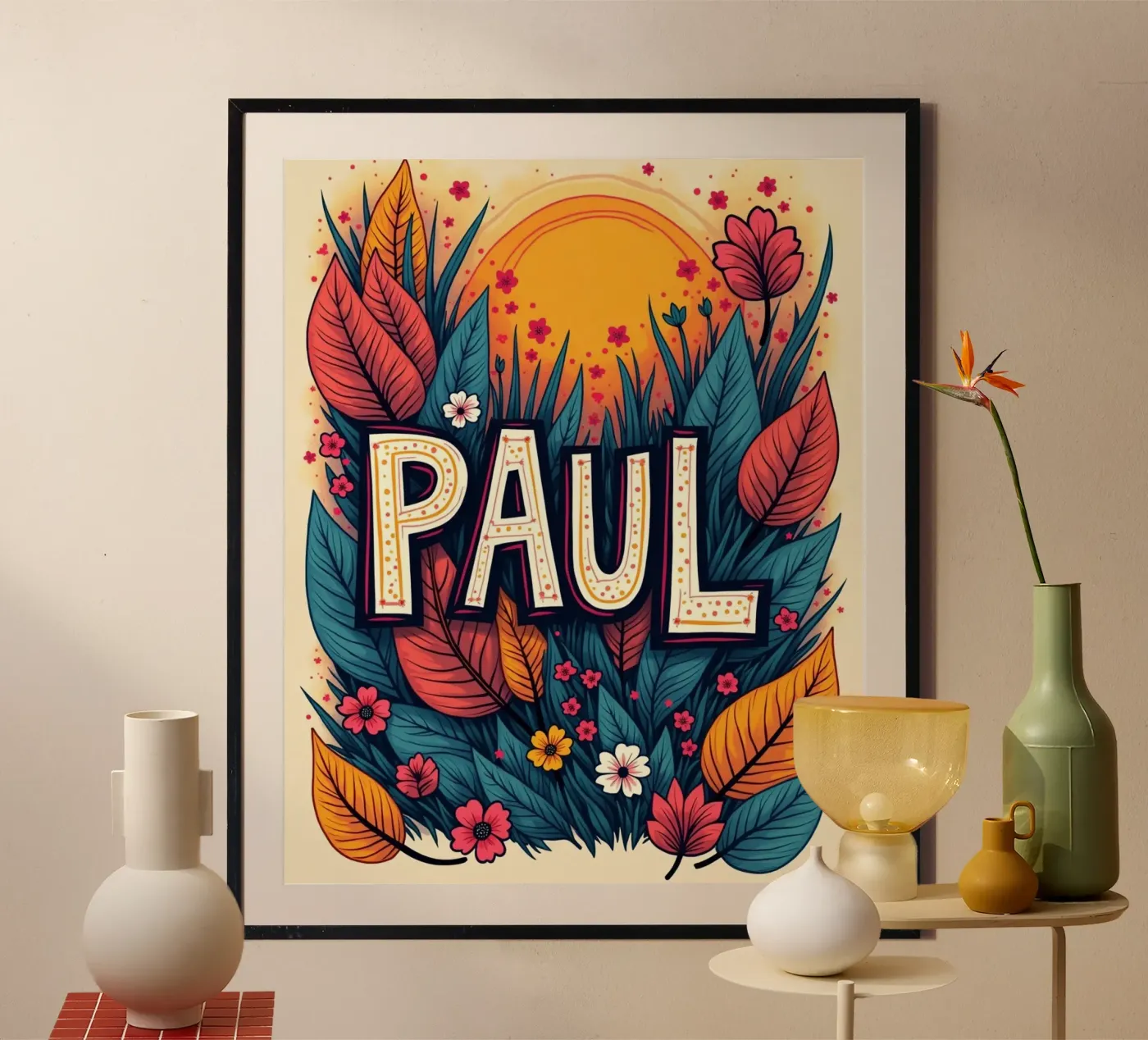 PAUL Poster von CASTILO Namengalerie