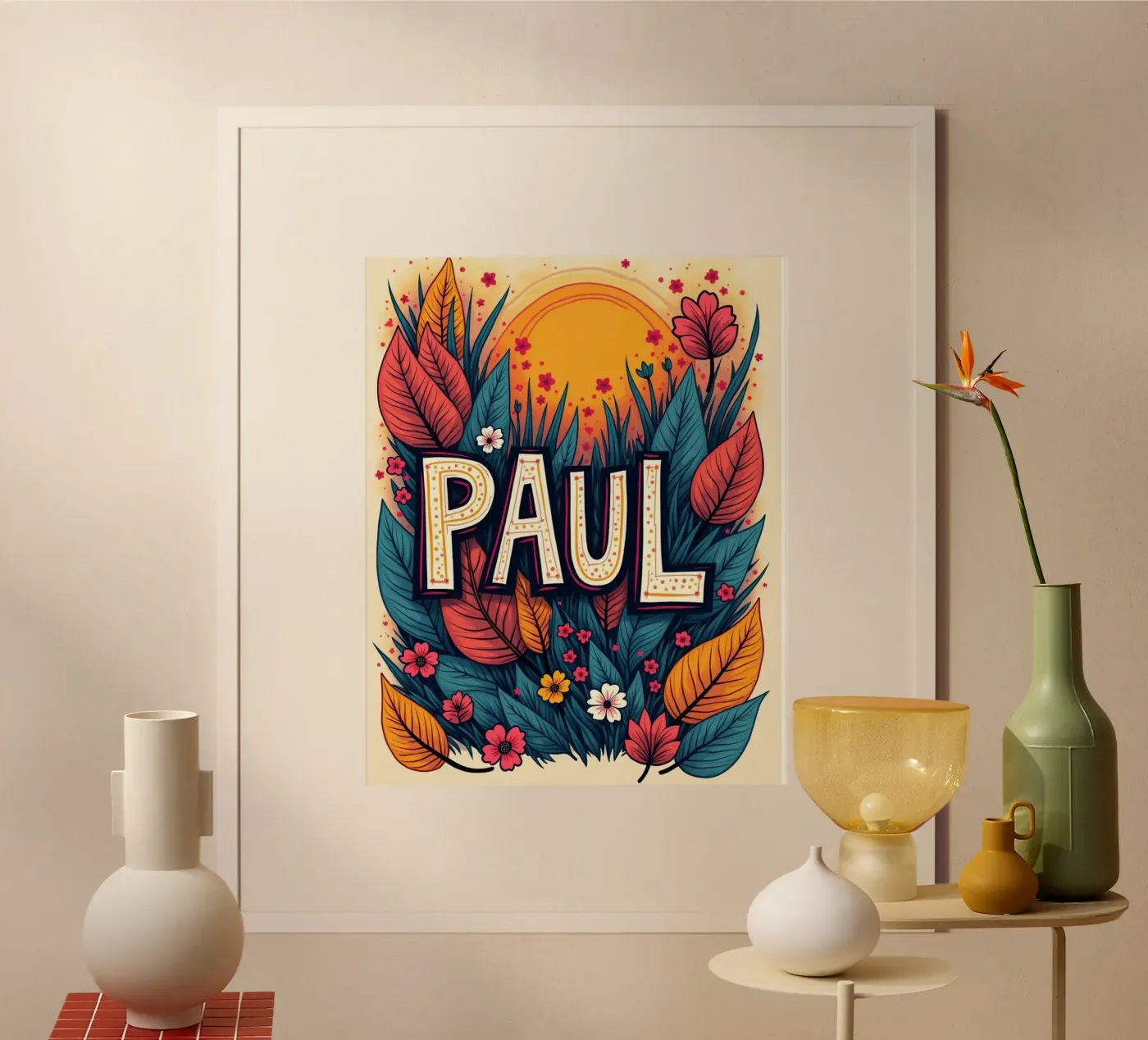 PAUL Poster von CASTILO Namengalerie