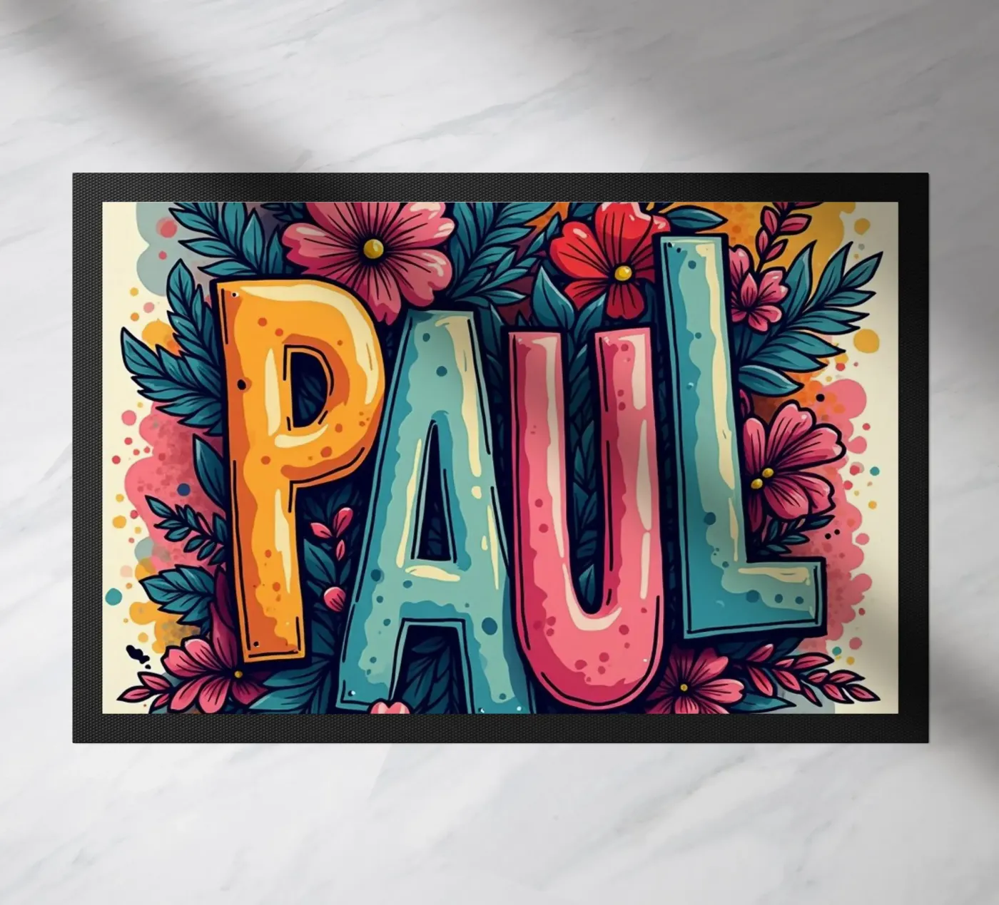Paul doormat by CASTILO Namengalerie