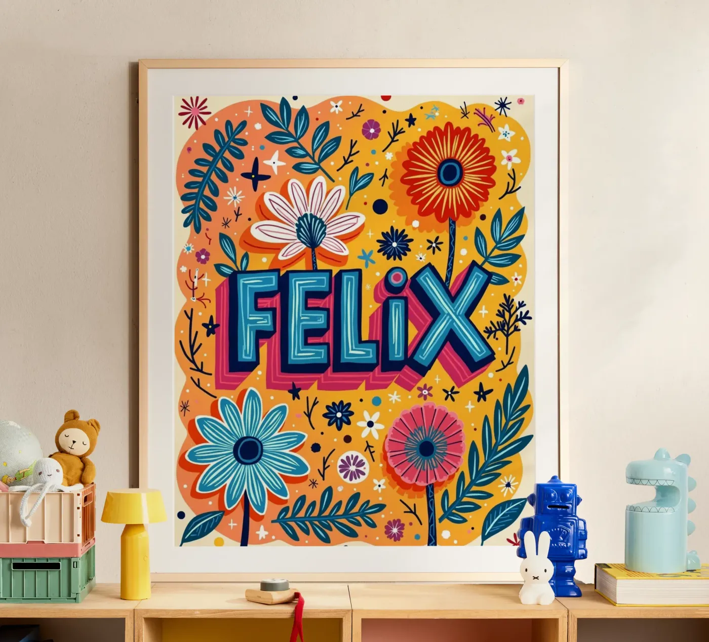 FELIX Poster von CASTILO Namengalerie