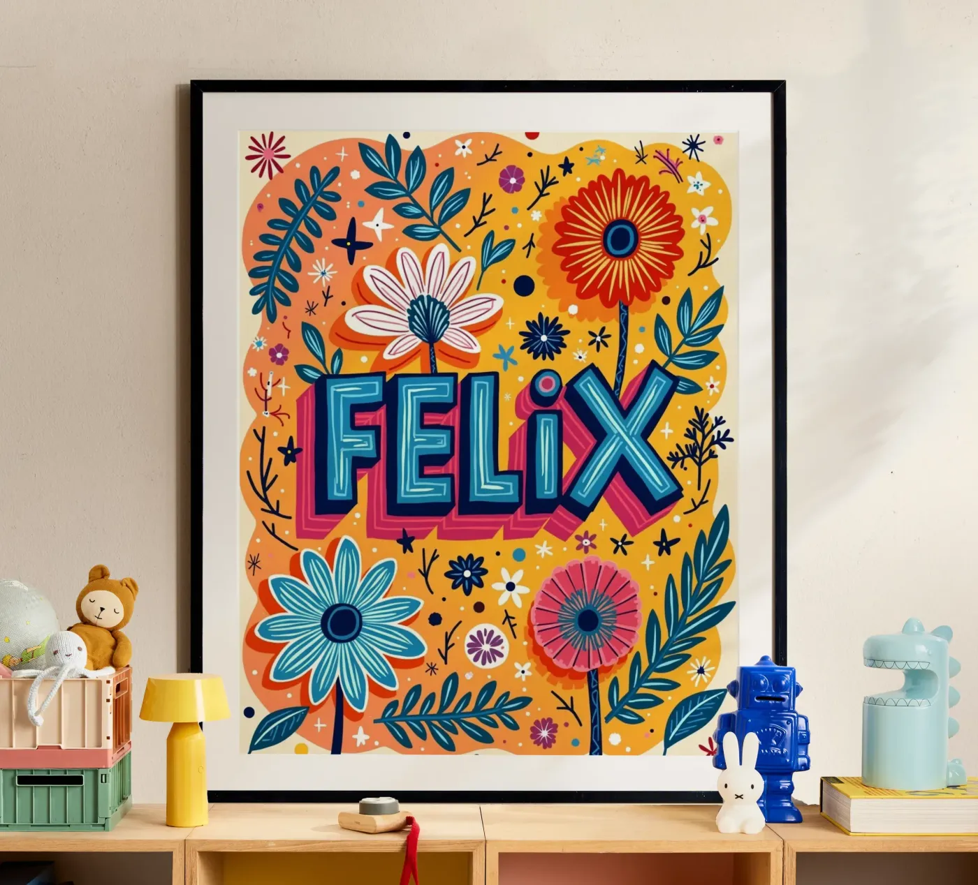 FELIX Poster von CASTILO Namengalerie