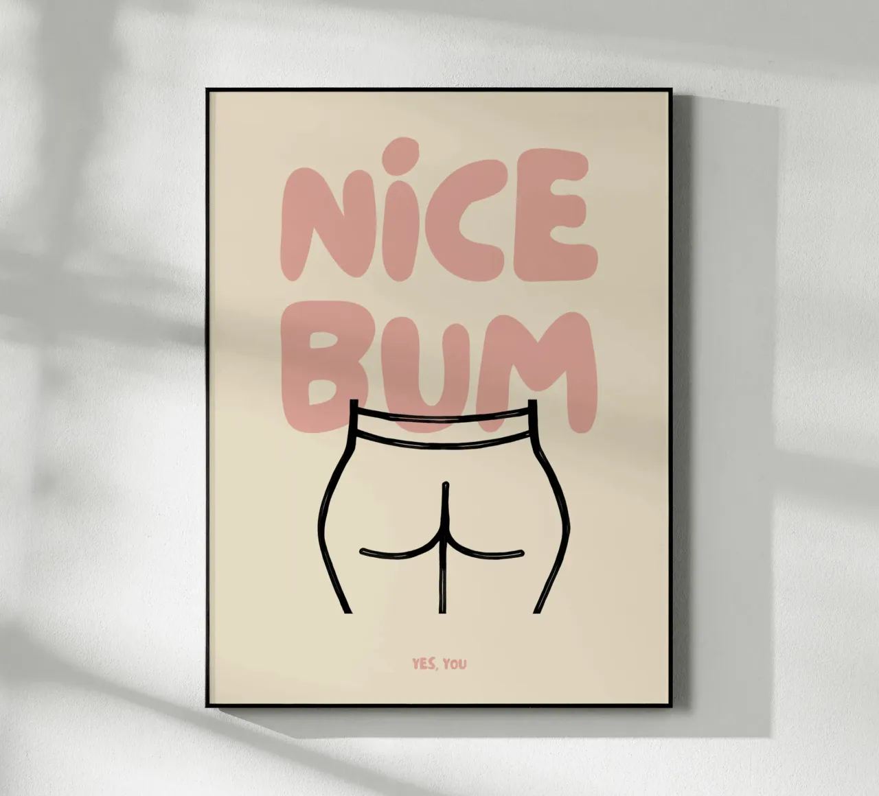 Nice Bum plexiglass da NoordalLiving