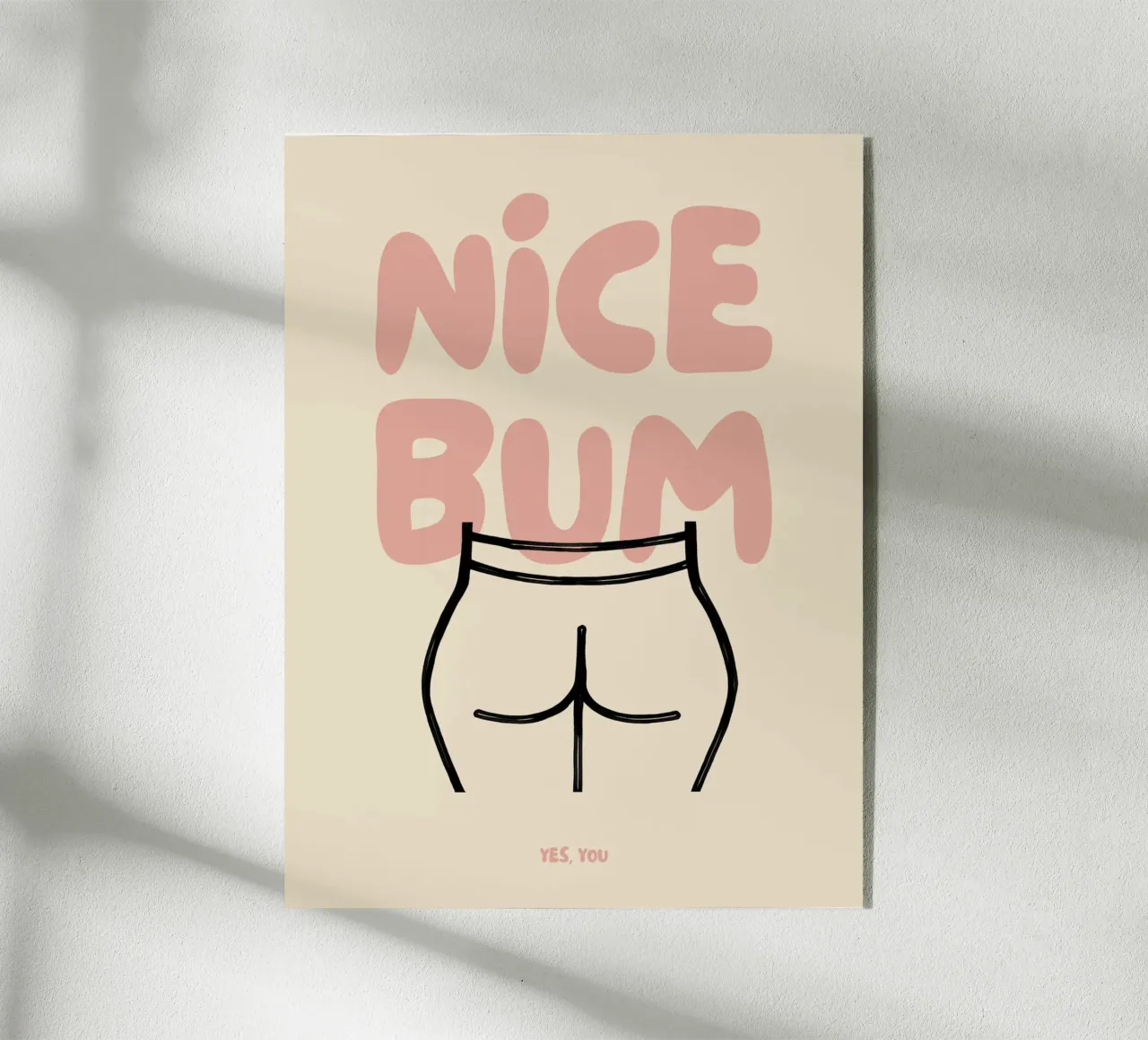 Nice Bum plexiglass da NoordalLiving