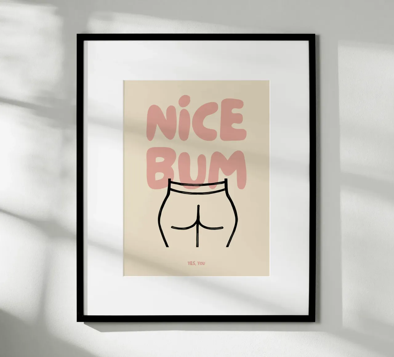 Nice Bum poster da NoordalLiving
