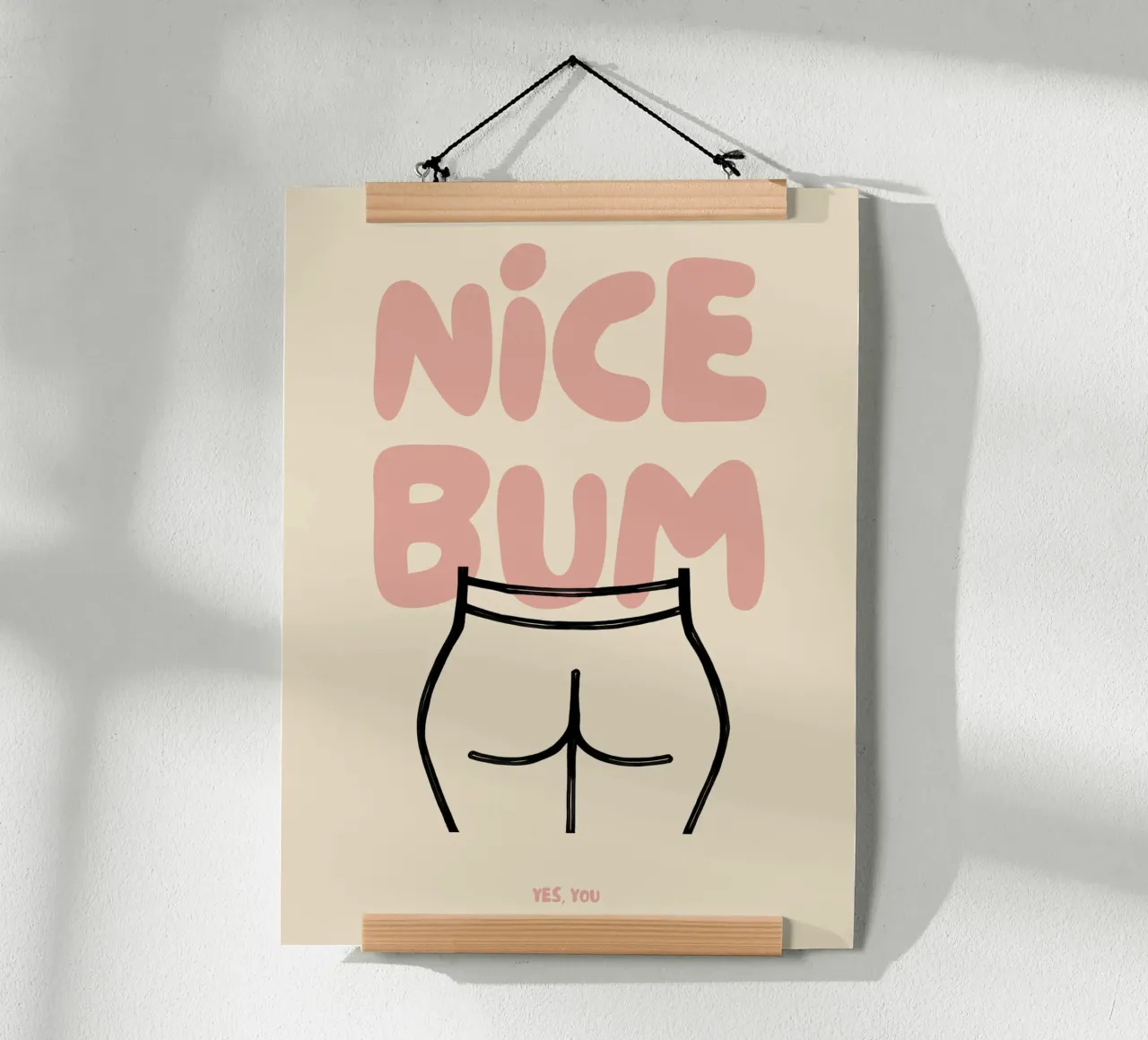 Nice Bum poster da NoordalLiving