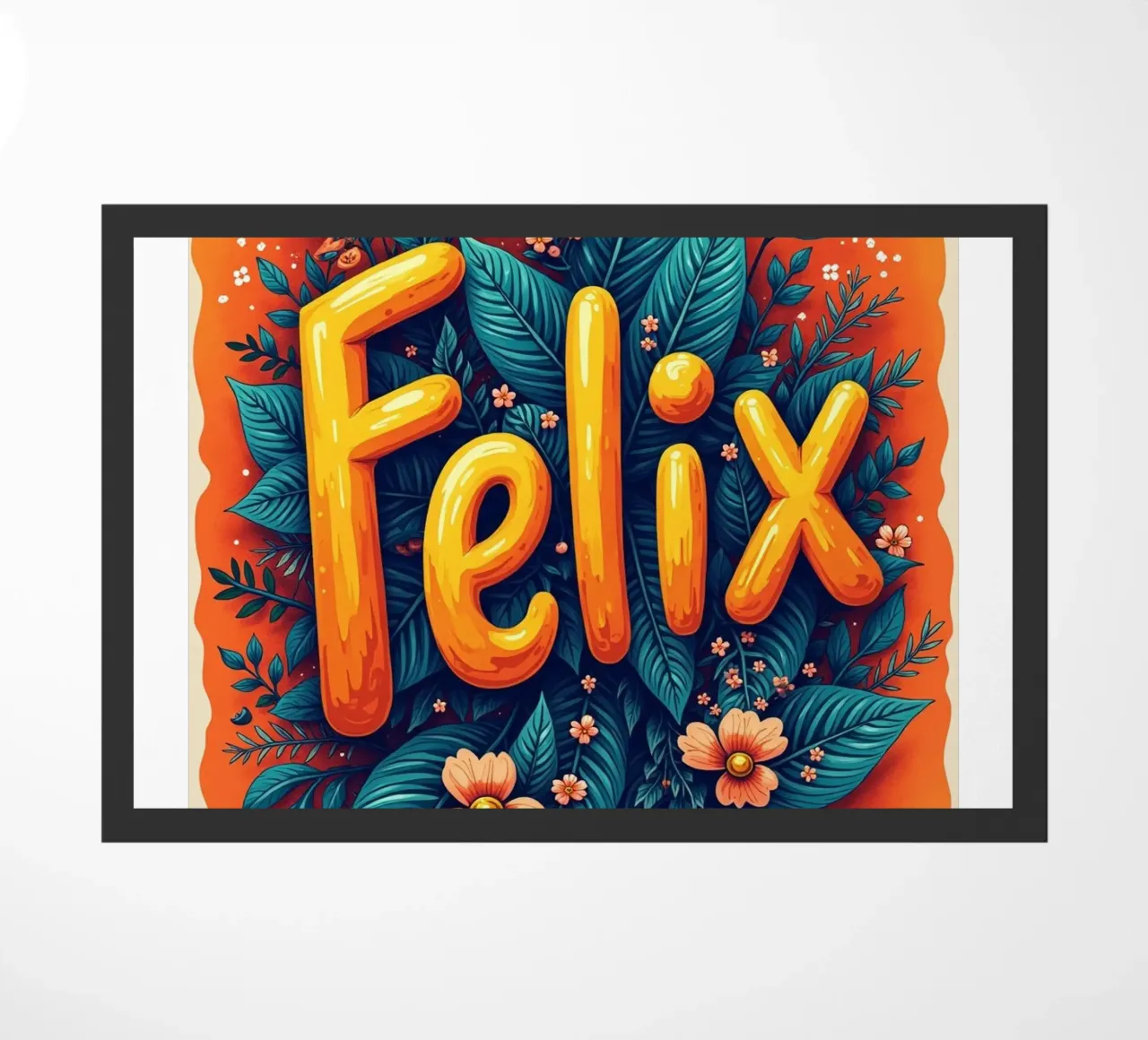 Felix doormat by CASTILO Namengalerie
