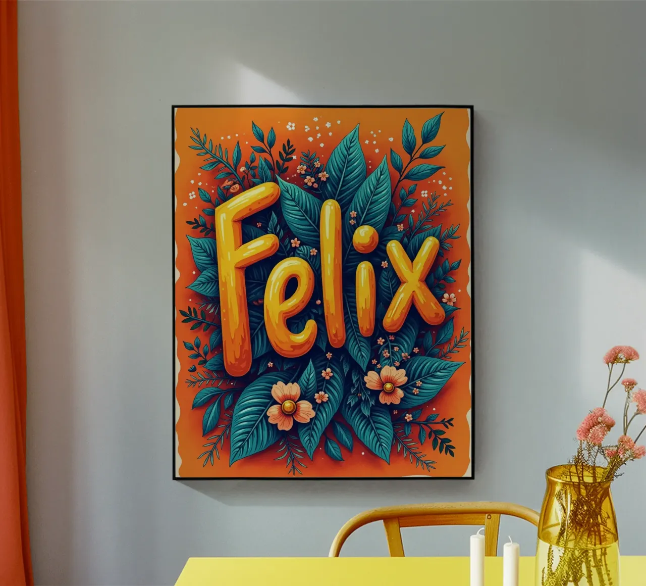 Felix plexiglass da CASTILO Namengalerie