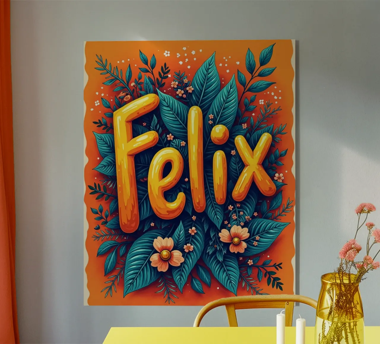 Felix plexiglass da CASTILO Namengalerie