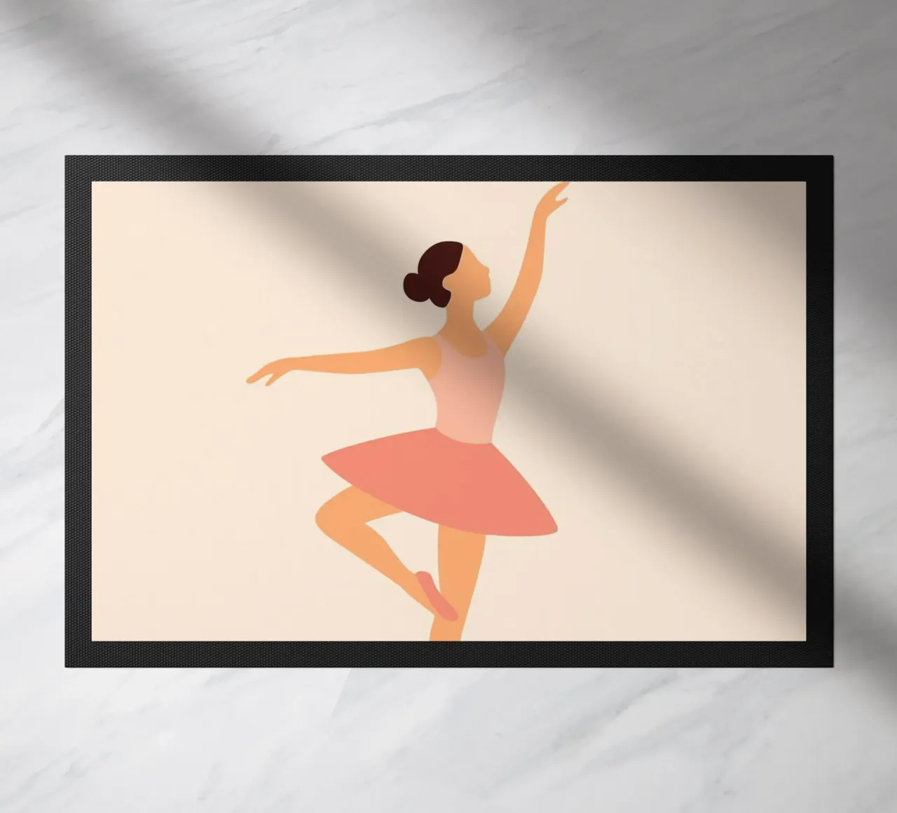 Ballerina zerbino da minimalist people