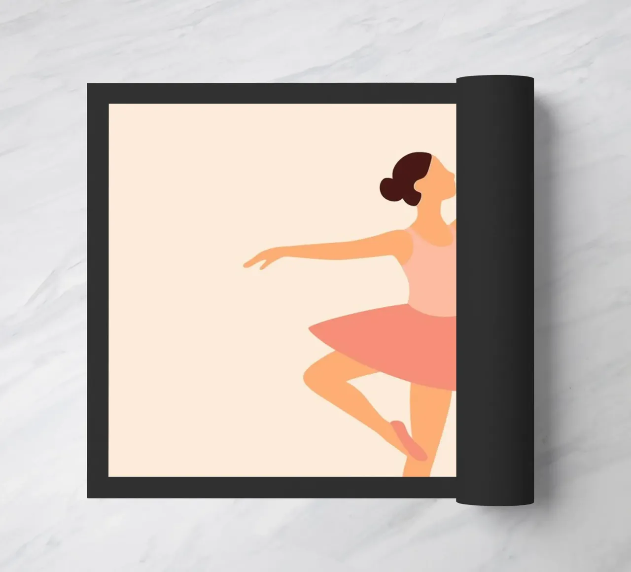 Ballerina zerbino da minimalist people