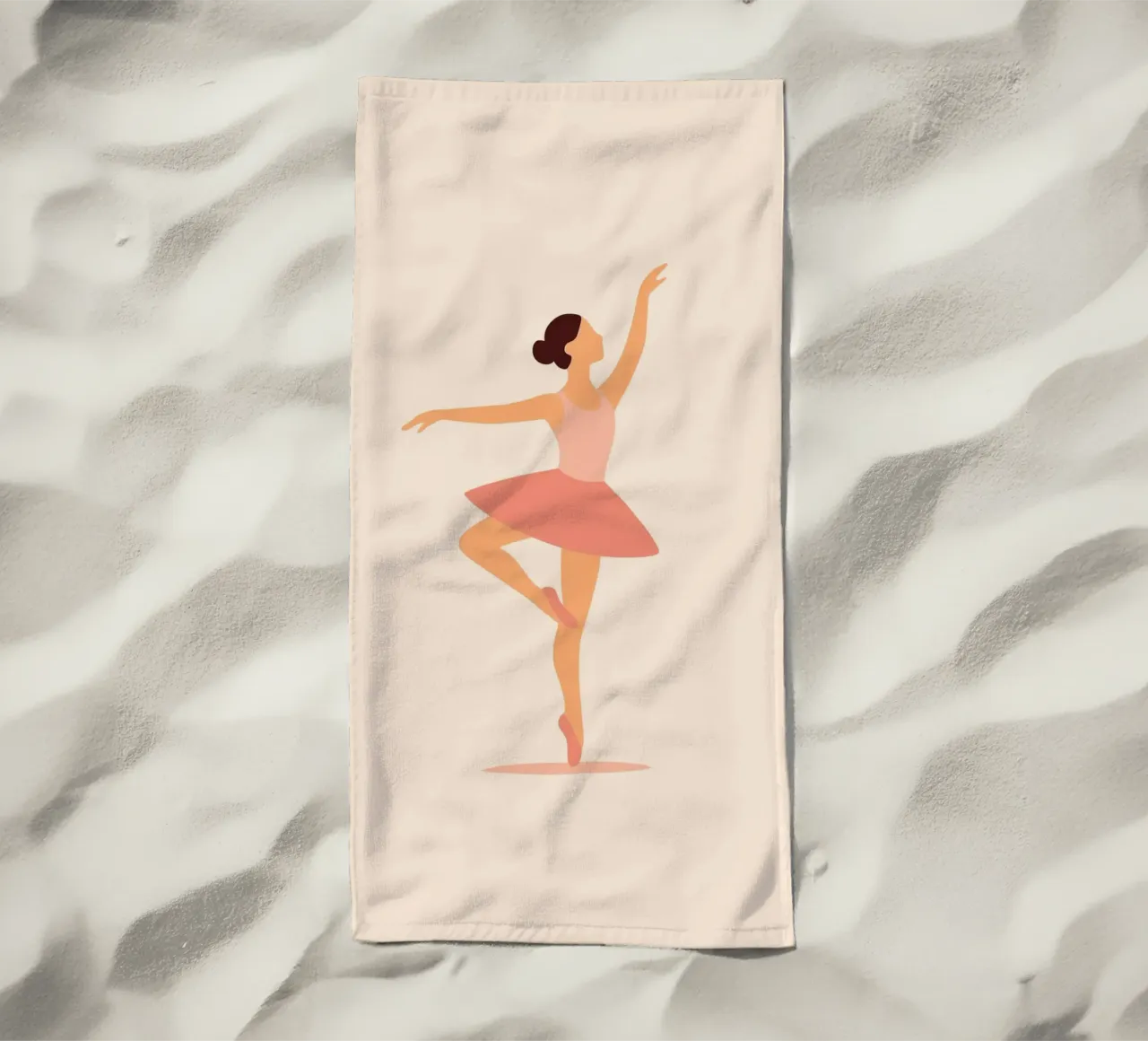 Ballerina telo mare da minimalist people