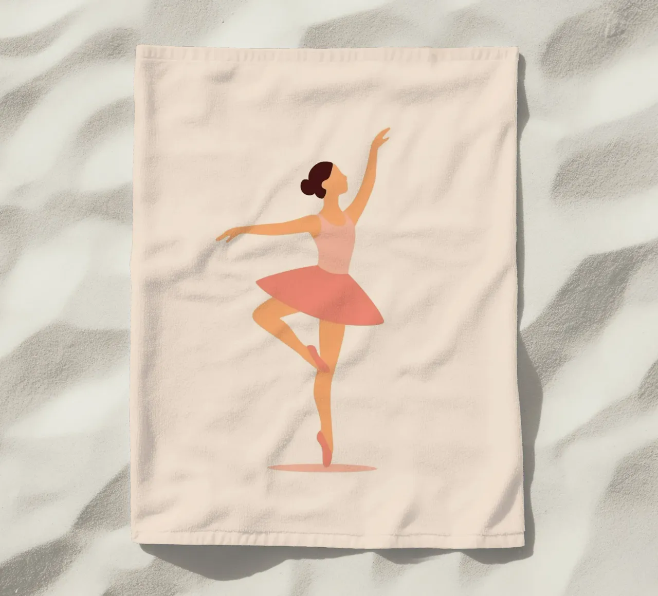 Ballerina telo mare da minimalist people